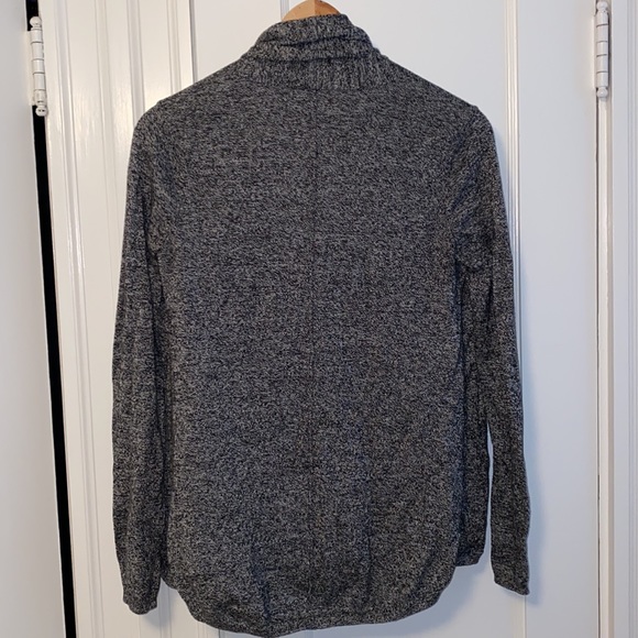 Express Gray Open Front Cardigan - S - Picture 3 of 5